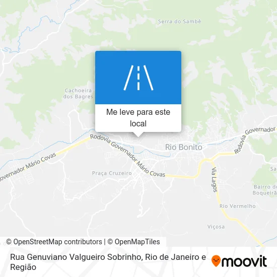 Rua Genuviano Valgueiro Sobrinho mapa