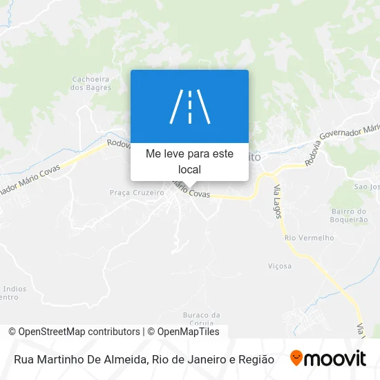 Rua Martinho De Almeida mapa