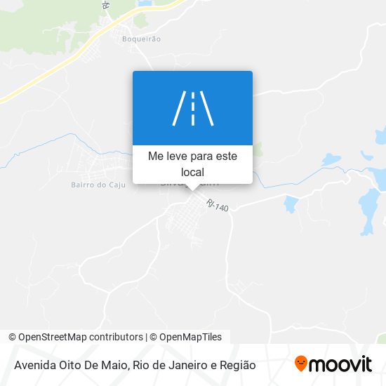 Avenida Oito De Maio mapa