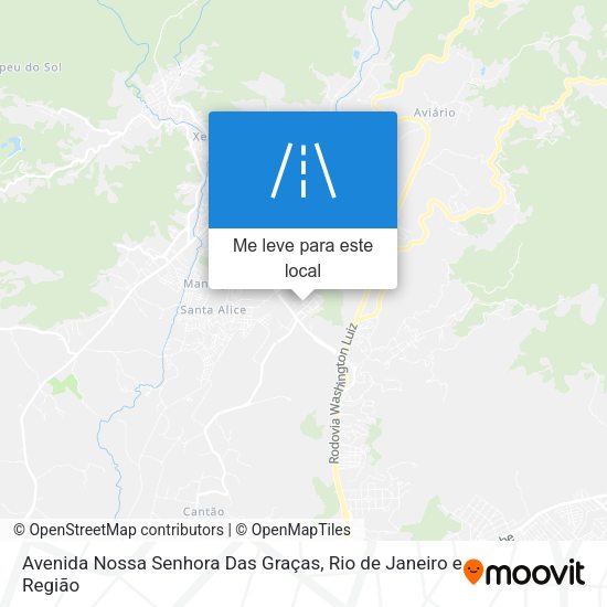 Avenida Nossa Senhora Das Graças mapa