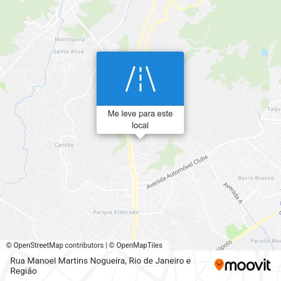 Rua Manoel Martins Nogueira mapa