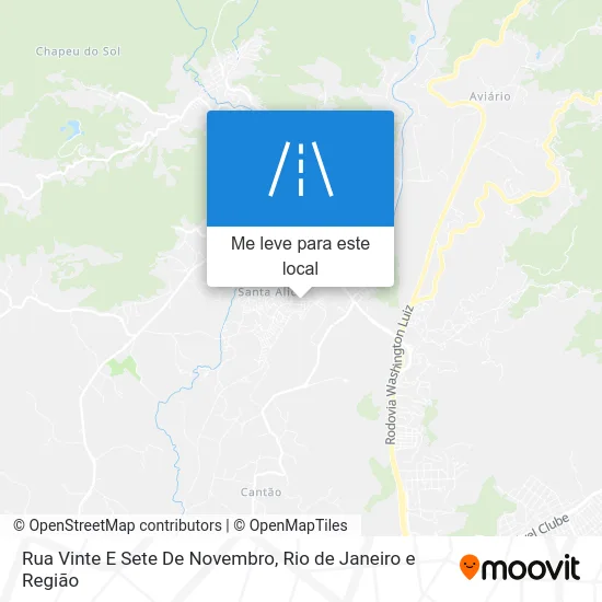 Rua Vinte E Sete De Novembro mapa