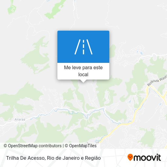 Trilha De Acesso mapa