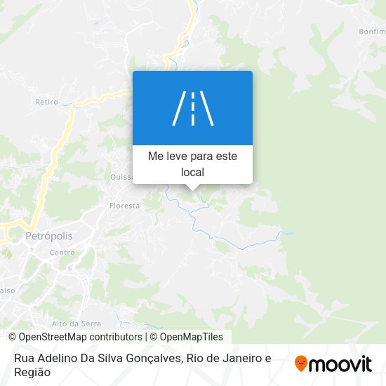 Rua Adelino Da Silva Gonçalves mapa