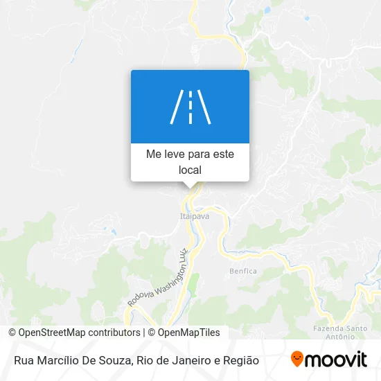 Rua Marcílio De Souza mapa