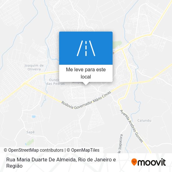 Rua Maria Duarte De Almeida mapa