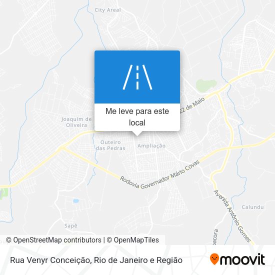 Rua Venyr Conceição mapa