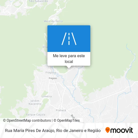 Rua Maria Pires De Araújo mapa