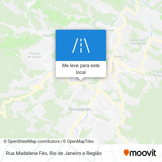Rua Madalena Féo mapa