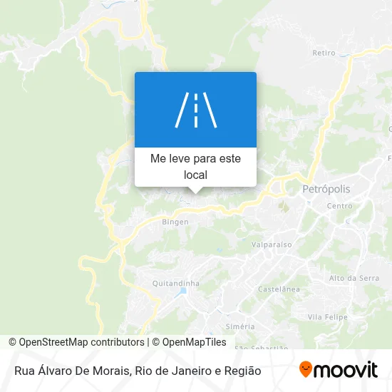 Rua Álvaro De Morais mapa