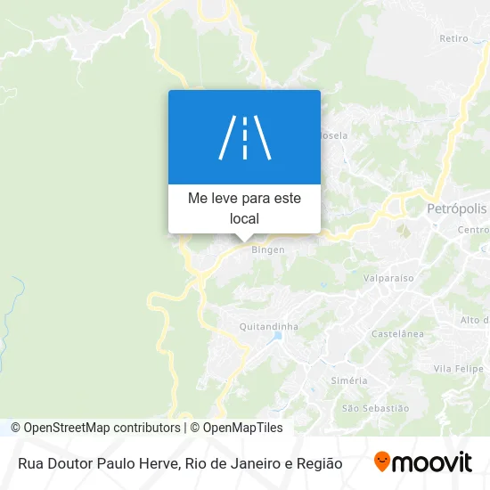 Rua Doutor Paulo Herve mapa