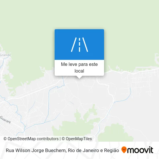 Rua Wilson Jorge Buechem mapa