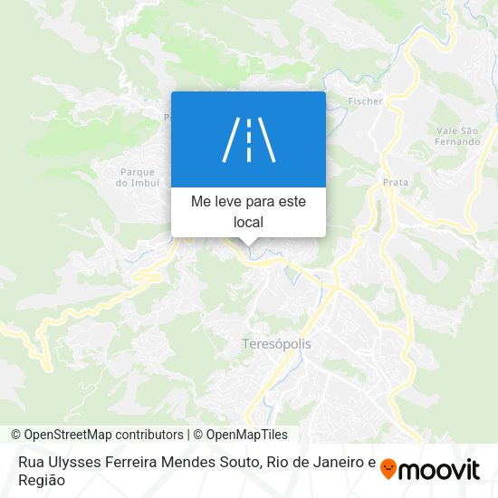 Rua Ulysses Ferreira Mendes Souto mapa