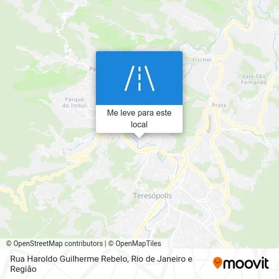 Rua Haroldo Guilherme Rebelo mapa