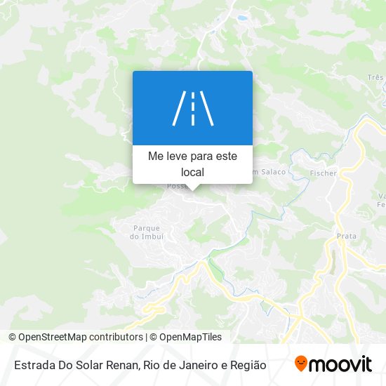 Estrada Do Solar Renan mapa