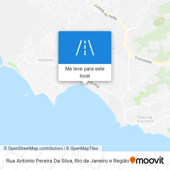 Rua Antonio Pereira Da Silva mapa