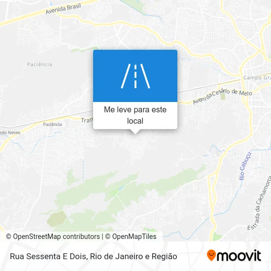 Rua Sessenta E Dois mapa