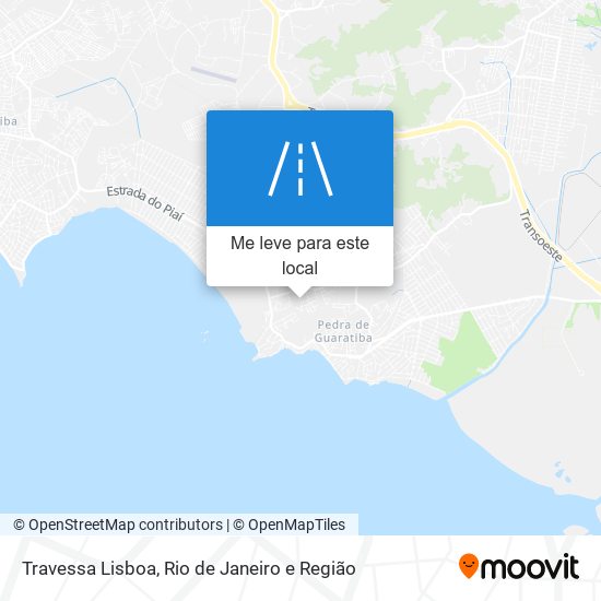 Travessa Lisboa mapa