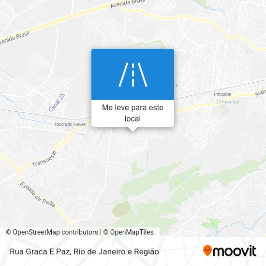 Rua Graca E Paz mapa