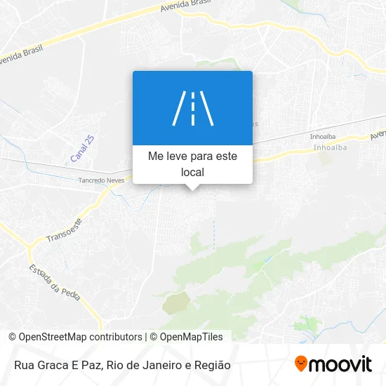 Rua Graca E Paz mapa