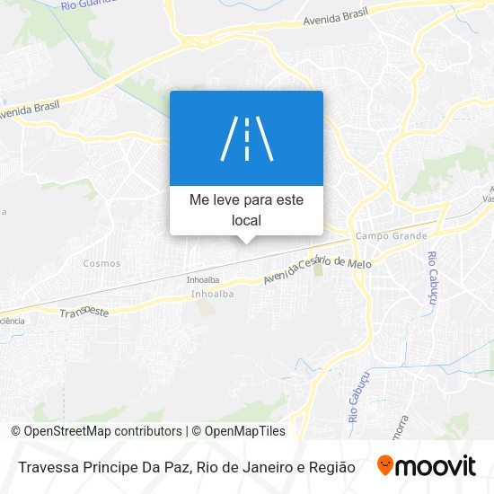 Travessa Principe Da Paz mapa