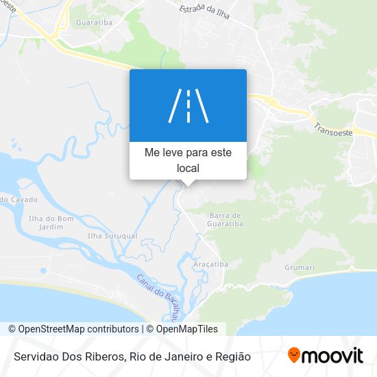 Servidao Dos Riberos mapa