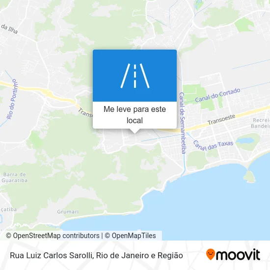 Rua Luiz Carlos Sarolli mapa