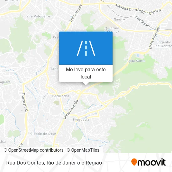 Rua Dos Contos mapa