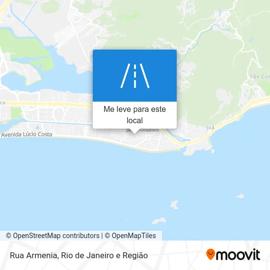 Rua Armenia mapa