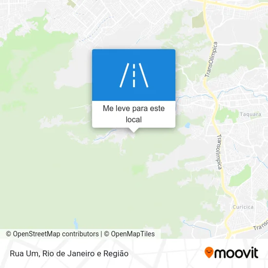 Rua Um mapa
