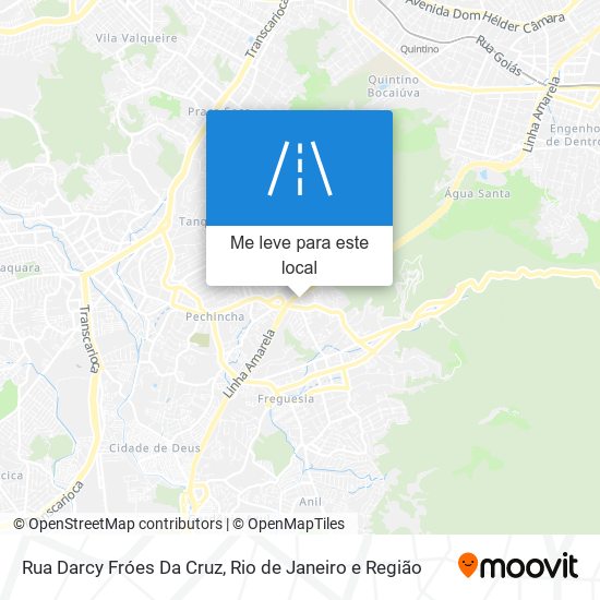 Rua Darcy Fróes Da Cruz mapa