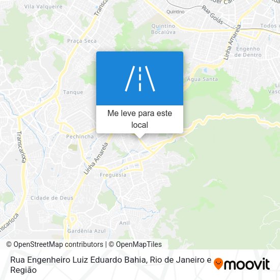 Rua Engenheiro Luiz Eduardo Bahia mapa