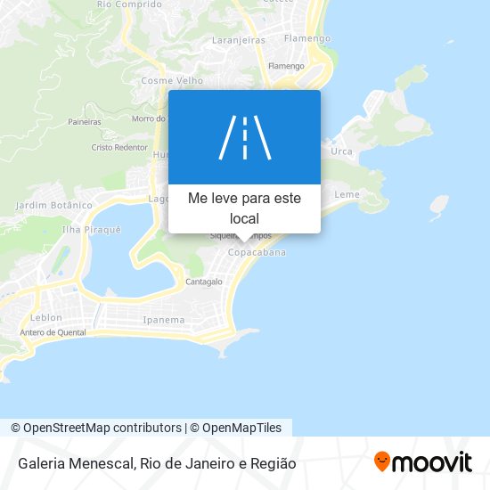 Galeria Menescal mapa