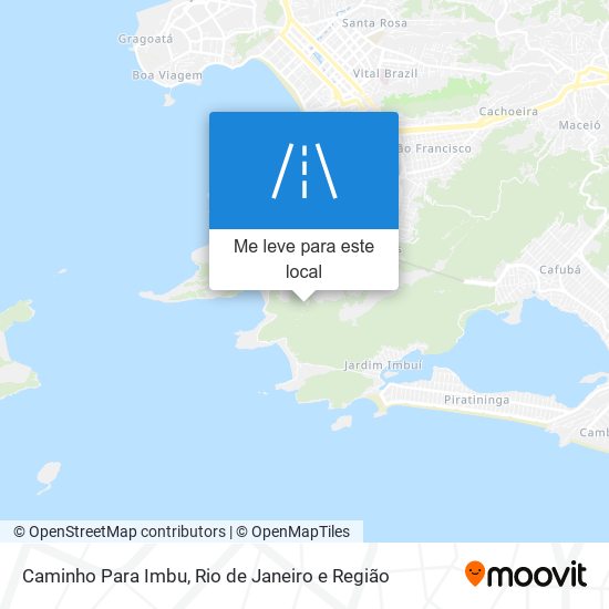 Caminho Para Imbu mapa