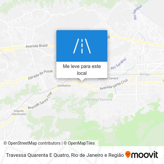 Travessa Quarenta E Quatro mapa