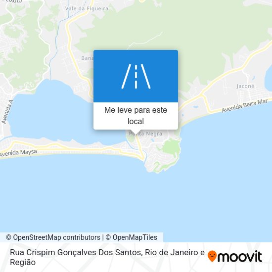 Rua Crispim Gonçalves Dos Santos mapa