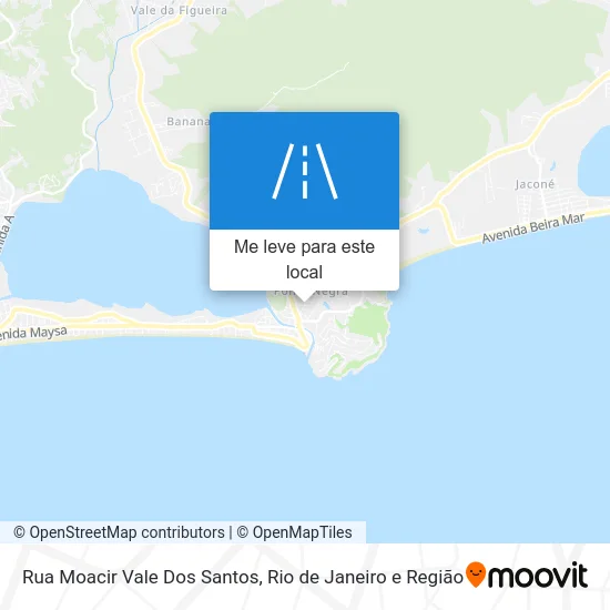 Rua Moacir Vale Dos Santos mapa