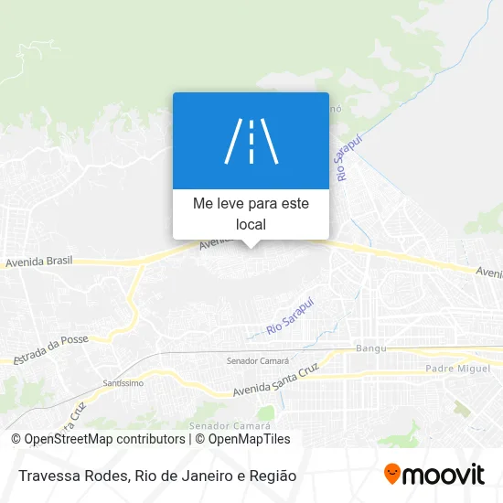 Travessa Rodes mapa
