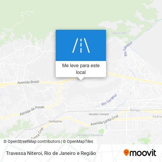 Travessa Niteroi mapa