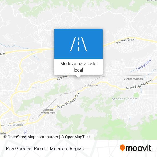 Rua Guedes mapa