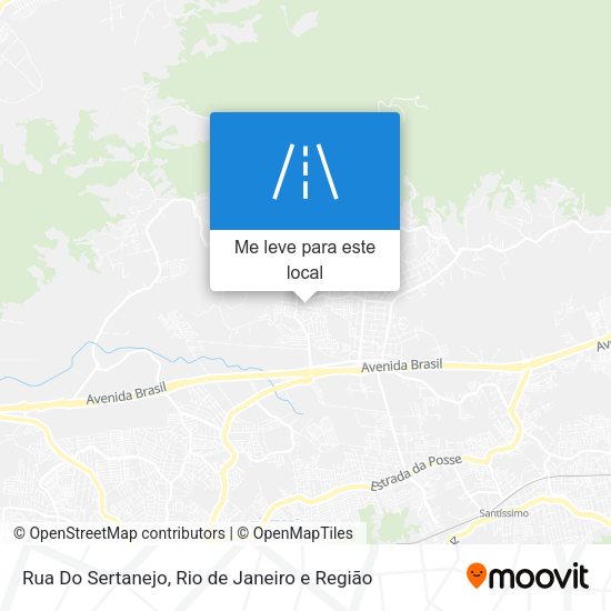 Rua Do Sertanejo mapa