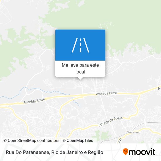 Rua Do Paranaense mapa