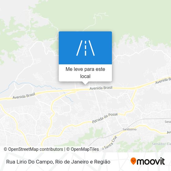 Rua Lirio Do Campo mapa