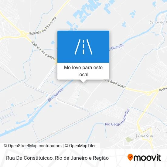 Rua Da Constituicao mapa