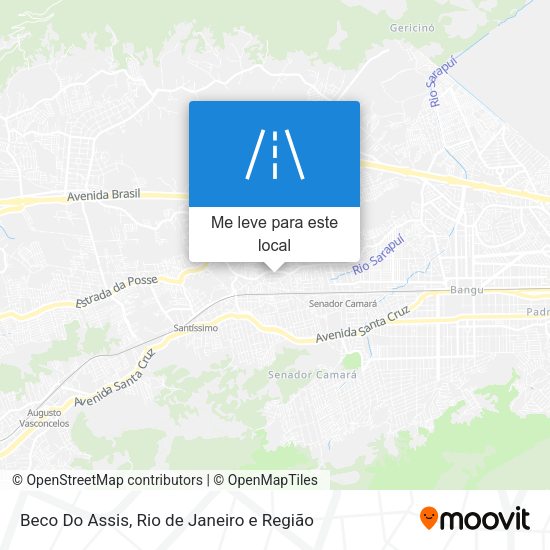 Beco Do Assis mapa
