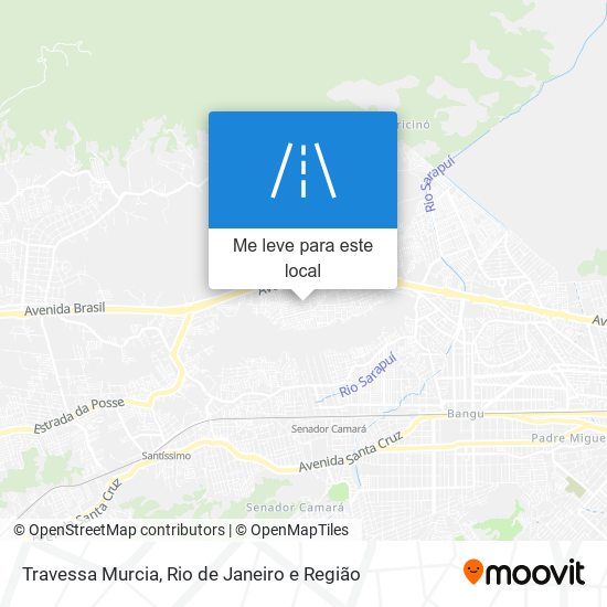 Travessa Murcia mapa