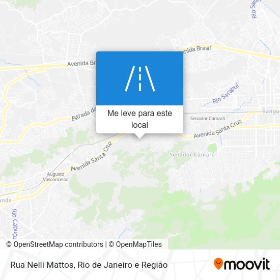 Rua Nelli Mattos mapa