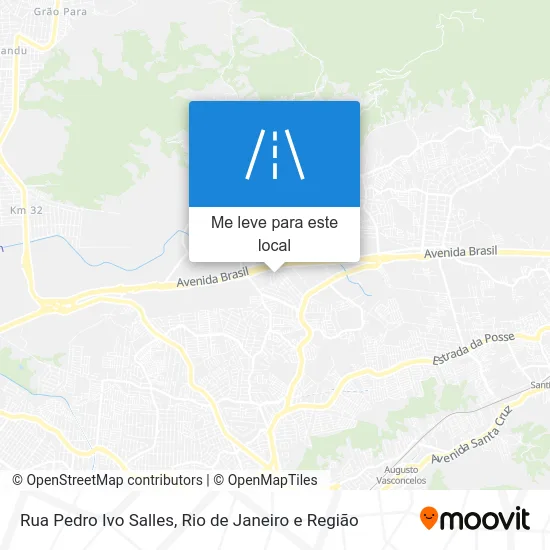 Rua Pedro Ivo Salles mapa