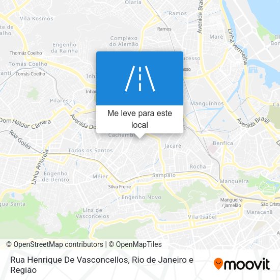 Rua Henrique De Vasconcellos mapa