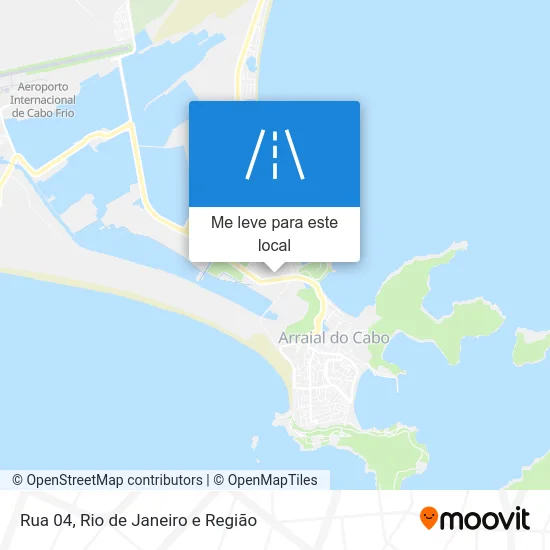 Rua 04 mapa